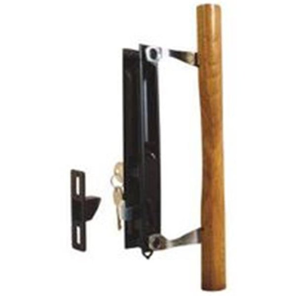 Prime-Line Prime Line Products Door Handle Patio W/Lock Blk C 1032 9743659